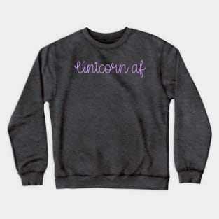 Unicorn af Crewneck Sweatshirt